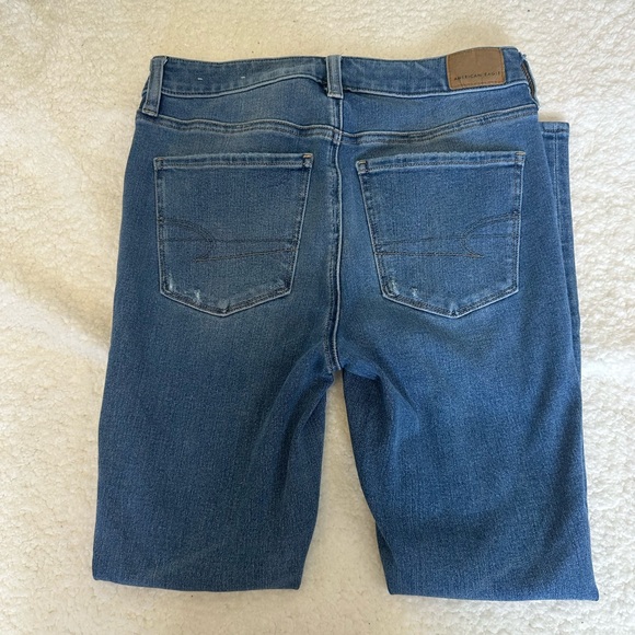 American Eagle hi-rise jegging. Size 4 Short. - Picture 8 of 8